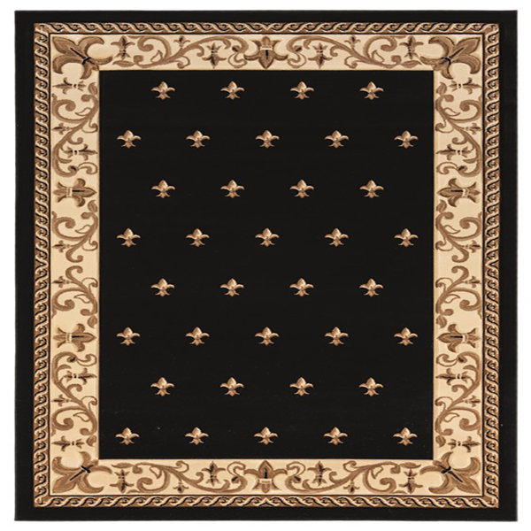 Bloomsbury Market Black Indoor/Outdoor Rug Wayfair